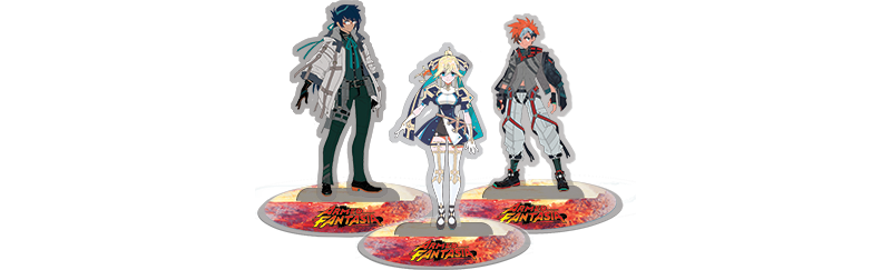 Armed Fantasia Acrylic Standees